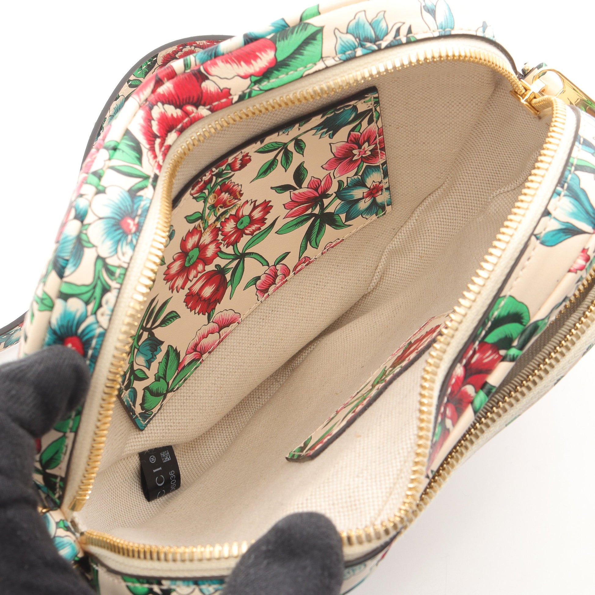 CHINA EXCLUSIVE ハート ショルダーバッグ 花柄 レザー アイボリー グリーン ピンク グッチ バッグ GUCCI