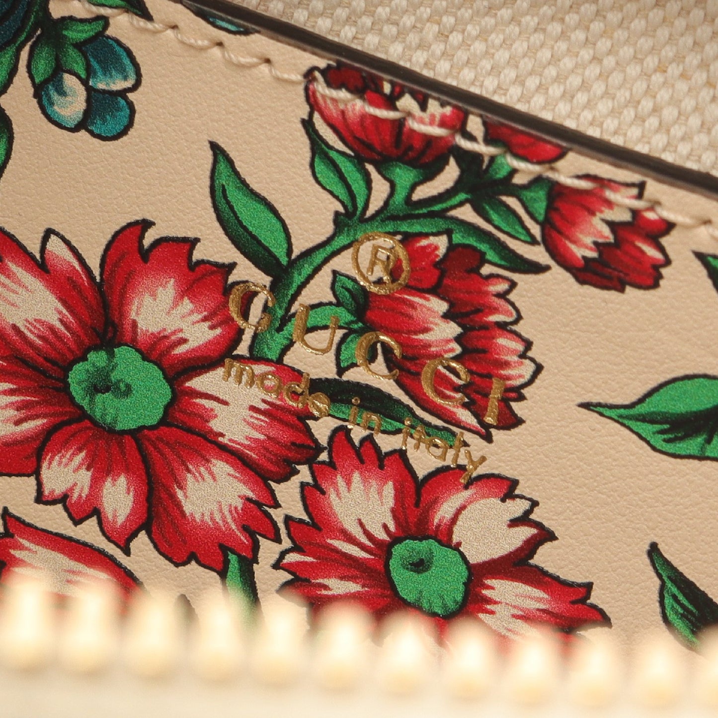 CHINA EXCLUSIVE ハート ショルダーバッグ 花柄 レザー アイボリー グリーン ピンク グッチ バッグ GUCCI