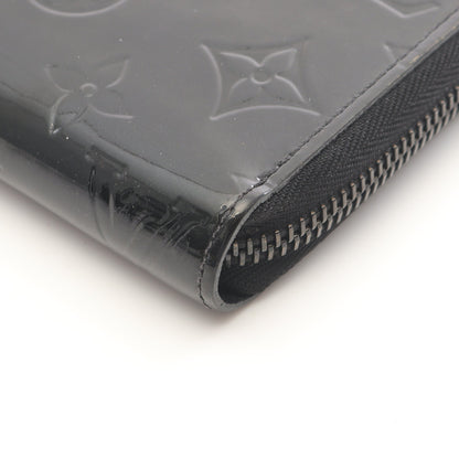 ジッピーウォレット モノグラムヴェルニ ノワールマニエティック ラウンドファスナー長財布 レザー ブラック ルイヴィトン 財布・小物 LOUIS VUITTON