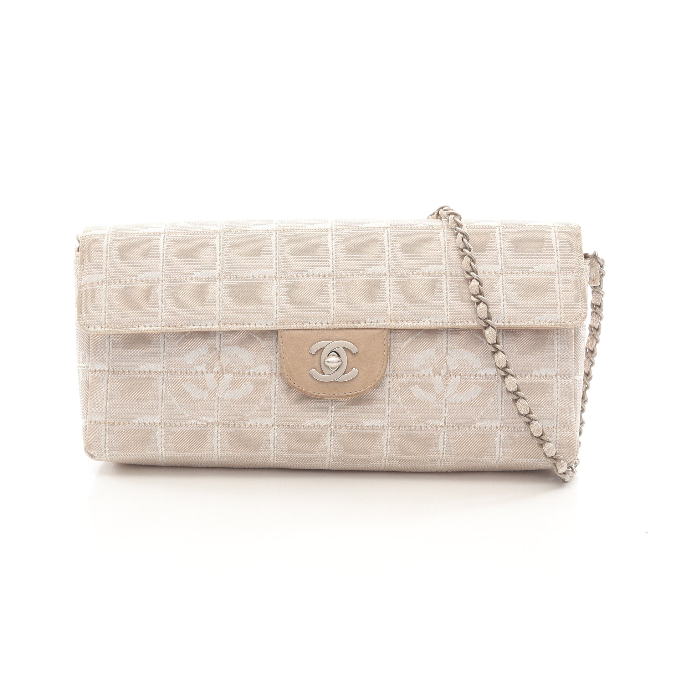 ニュートラベルライン チョコバー チェーンショルダーバッグ ナイロン