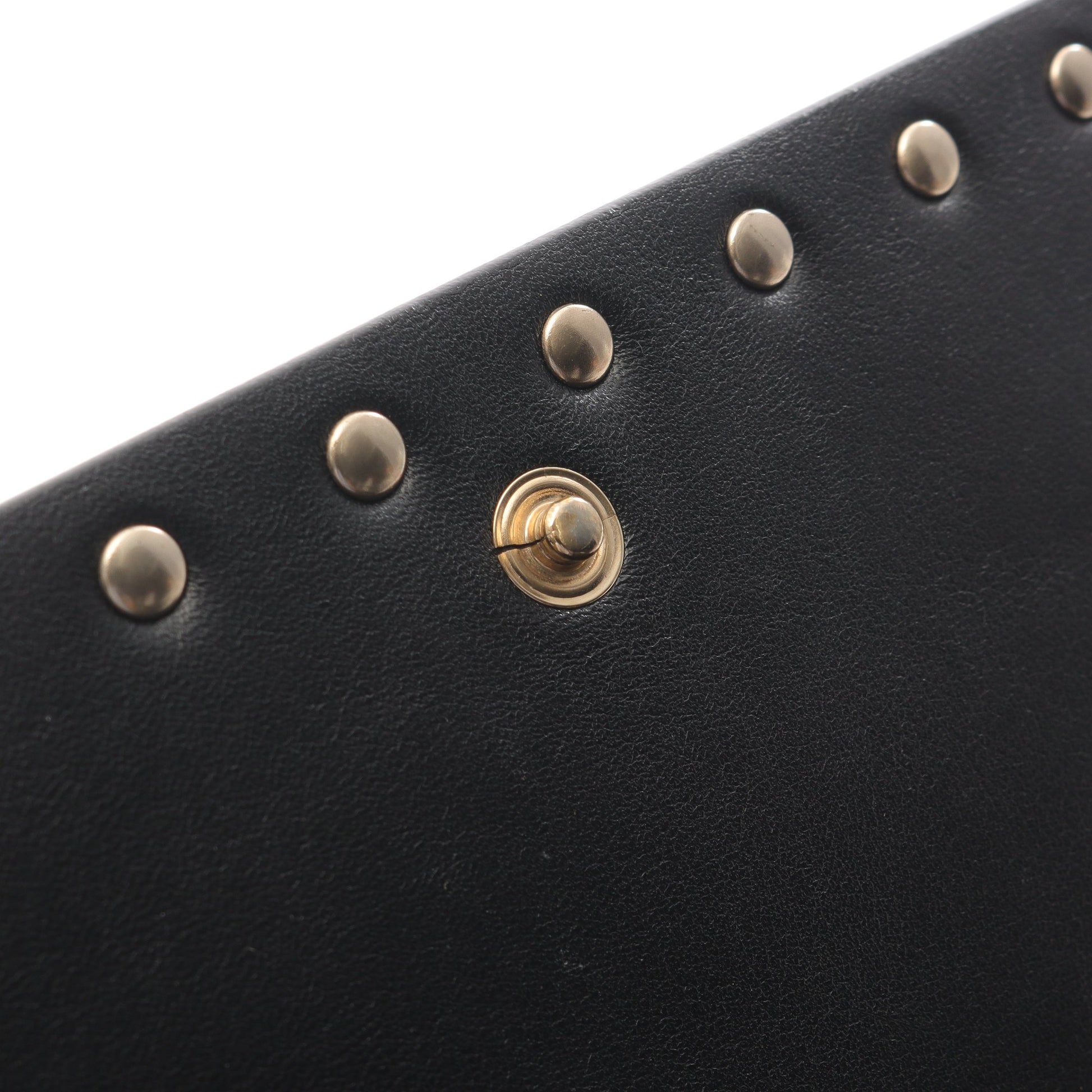 ロックスタッズ チェーンウォレット レザー ブラック ヴァレンティノガラヴァーニ バッグ VALENTINO GARAVANI