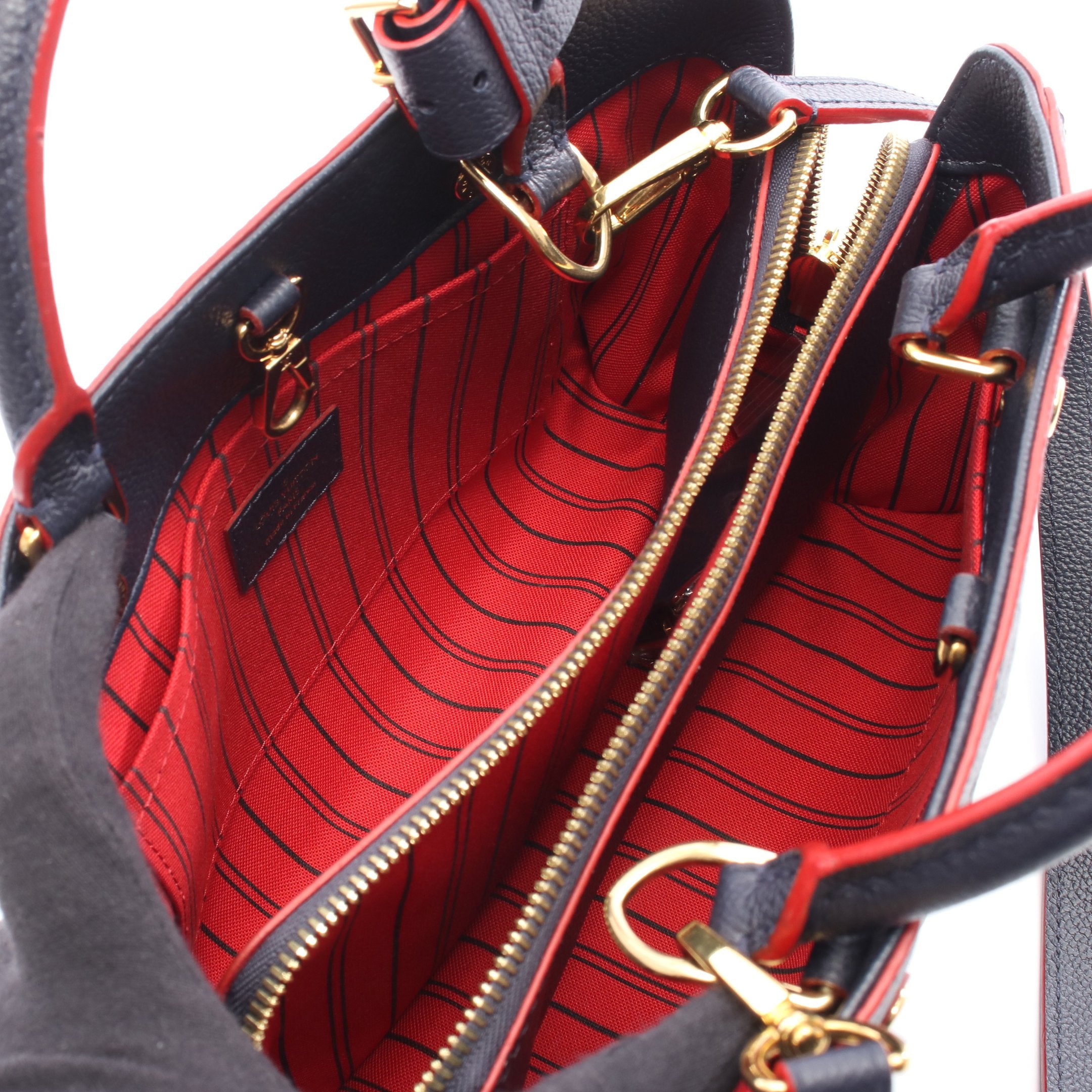 モンテーニュMM モノグラムアンプラント マリーヌルージュ