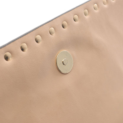 ロックスタッズ クラッチバッグ カモフラージュ レザー ブルー マルチカラー ヴァレンティノガラヴァーニ バッグ VALENTINO GARAVANI