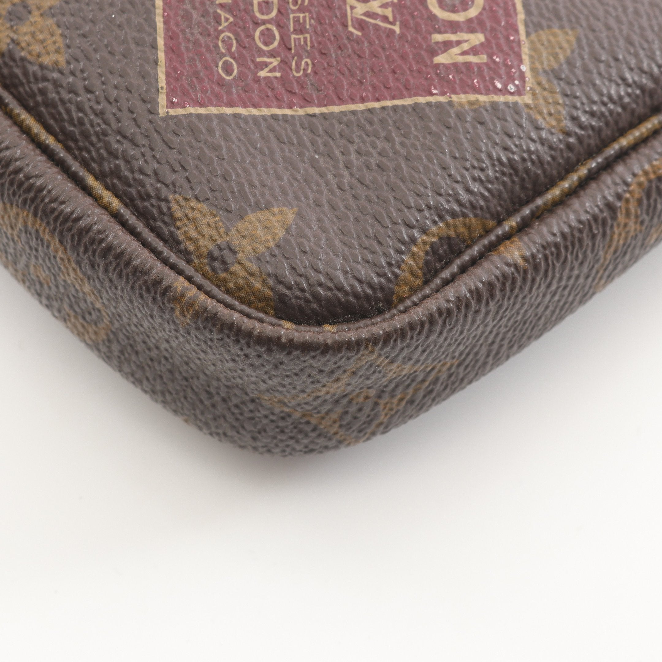 ミニポシェット アクセソワール モノグラムラベルコレクション