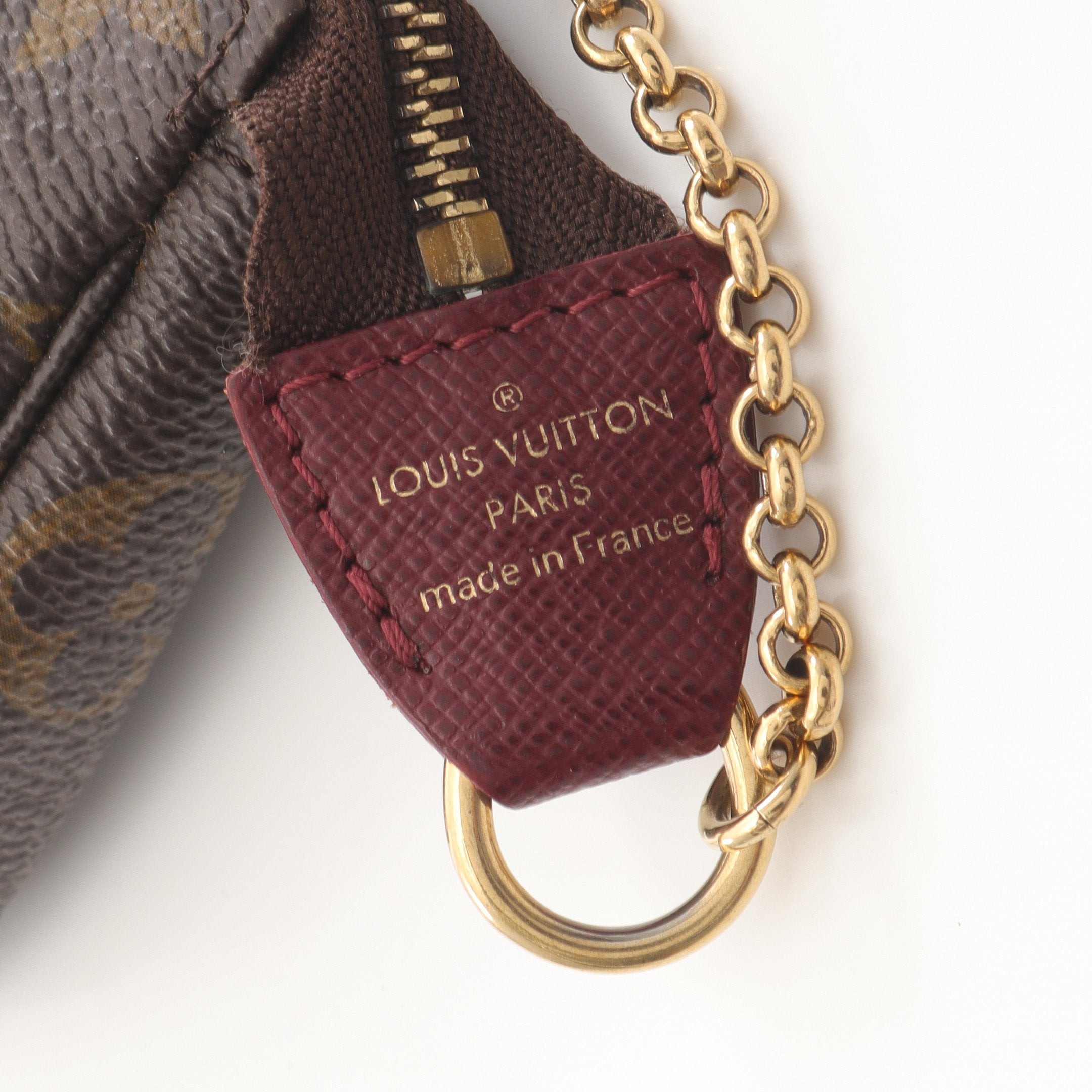 ミニポシェット アクセソワール モノグラムラベルコレクション