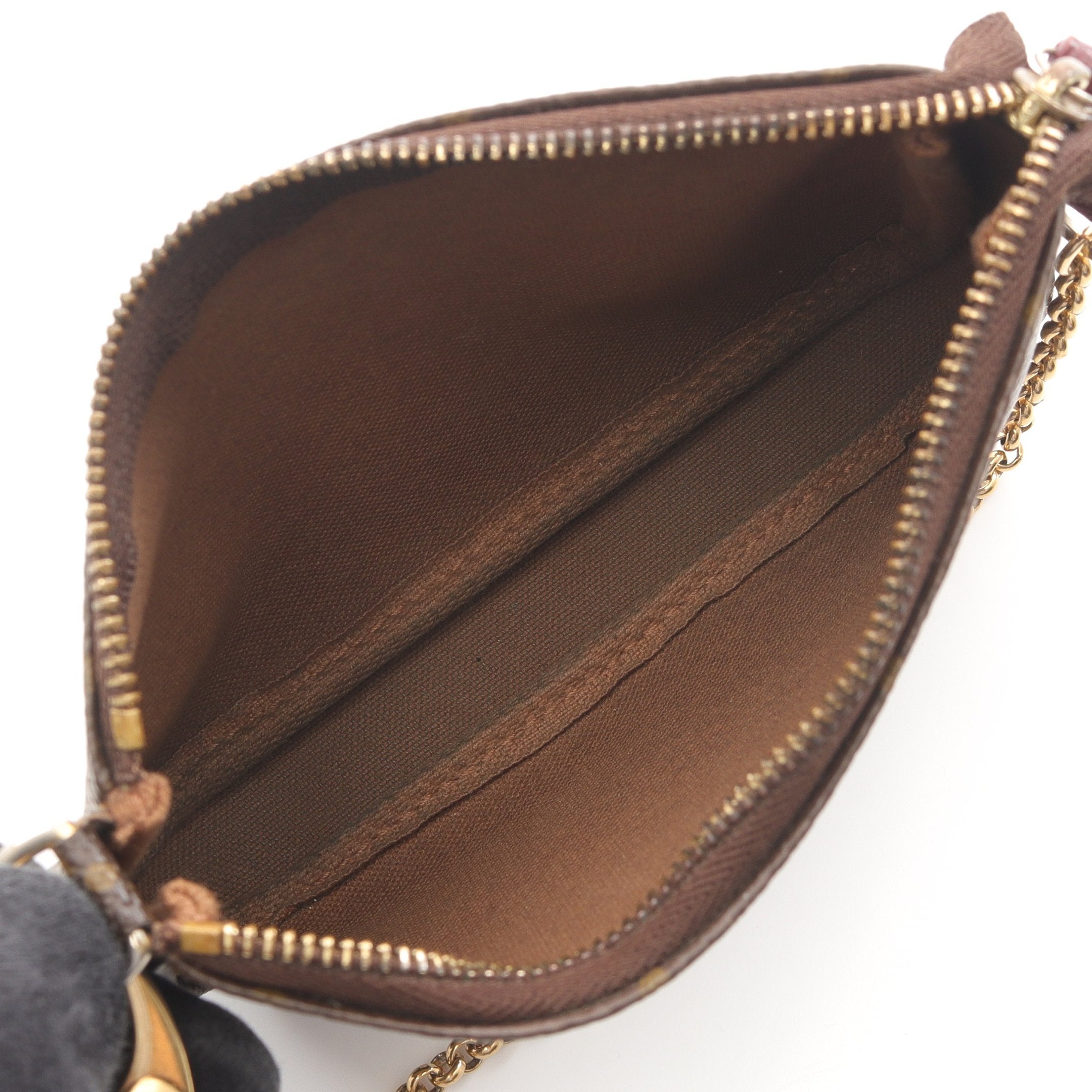 ミニポシェット アクセソワール モノグラムラベルコレクション