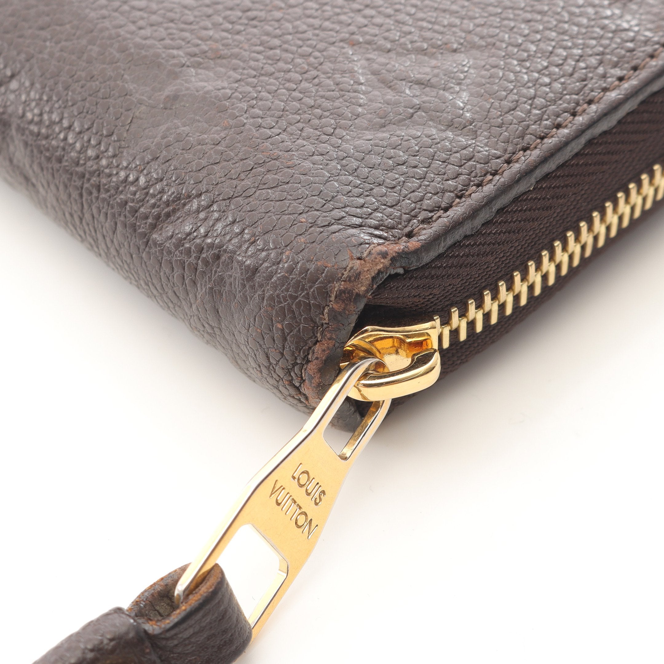 ジッピーウォレット モノグラムアンプラント テール ラウンド