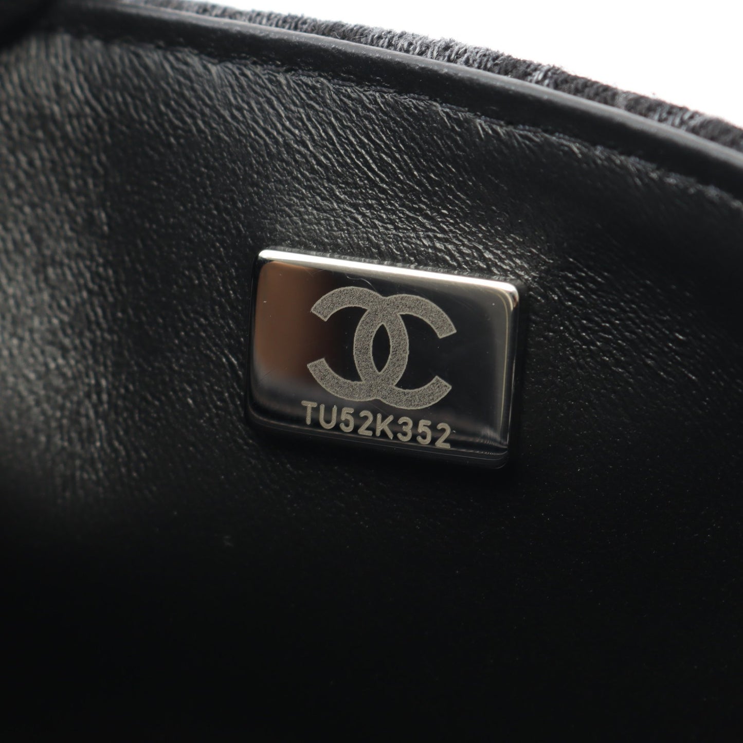 ミニマトラッセ20 チェーンショルダーバッグ デニム ダークグレー ブラック シルバー金具 シャネル バッグ CHANEL