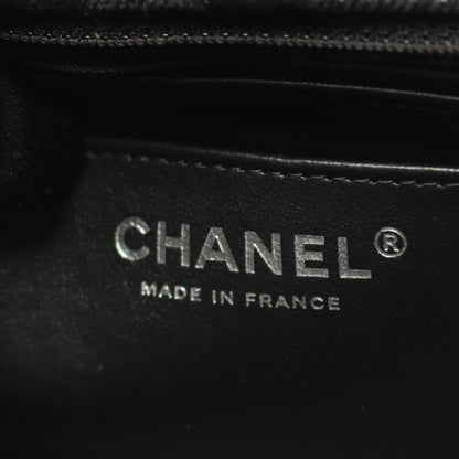 ミニマトラッセ20 チェーンショルダーバッグ デニム ダークグレー ブラック シルバー金具 シャネル バッグ CHANEL