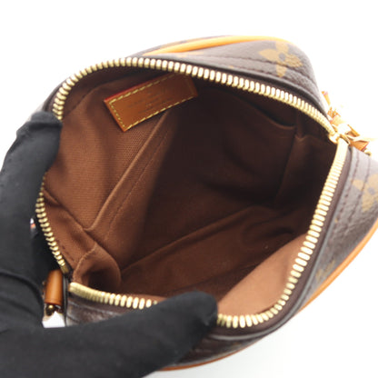 ダヌーブ モノグラムアーカイブ ハンドバッグ PVC レザー ブラウン 2WAY ルイヴィトン バッグ LOUIS VUITTON