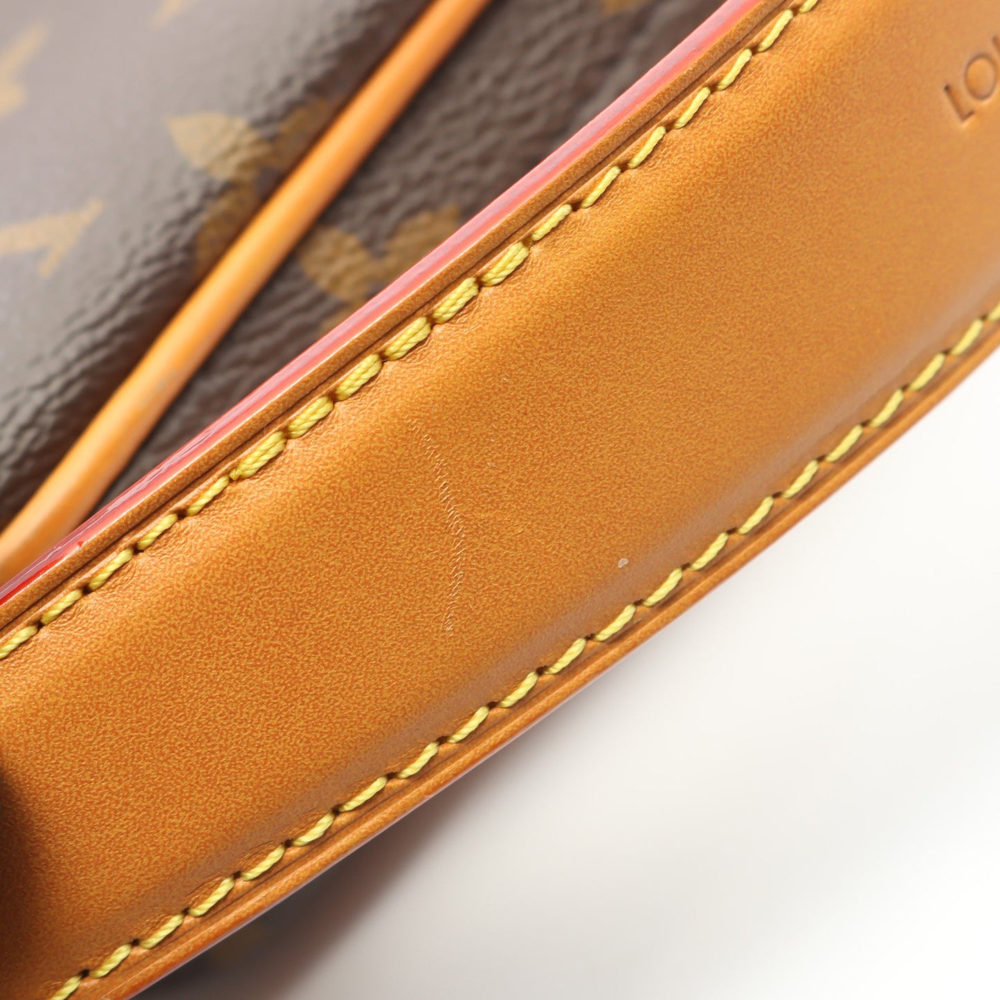 ダヌーブ モノグラムアーカイブ ハンドバッグ PVC レザー ブラウン 2WAY ルイヴィトン バッグ LOUIS VUITTON