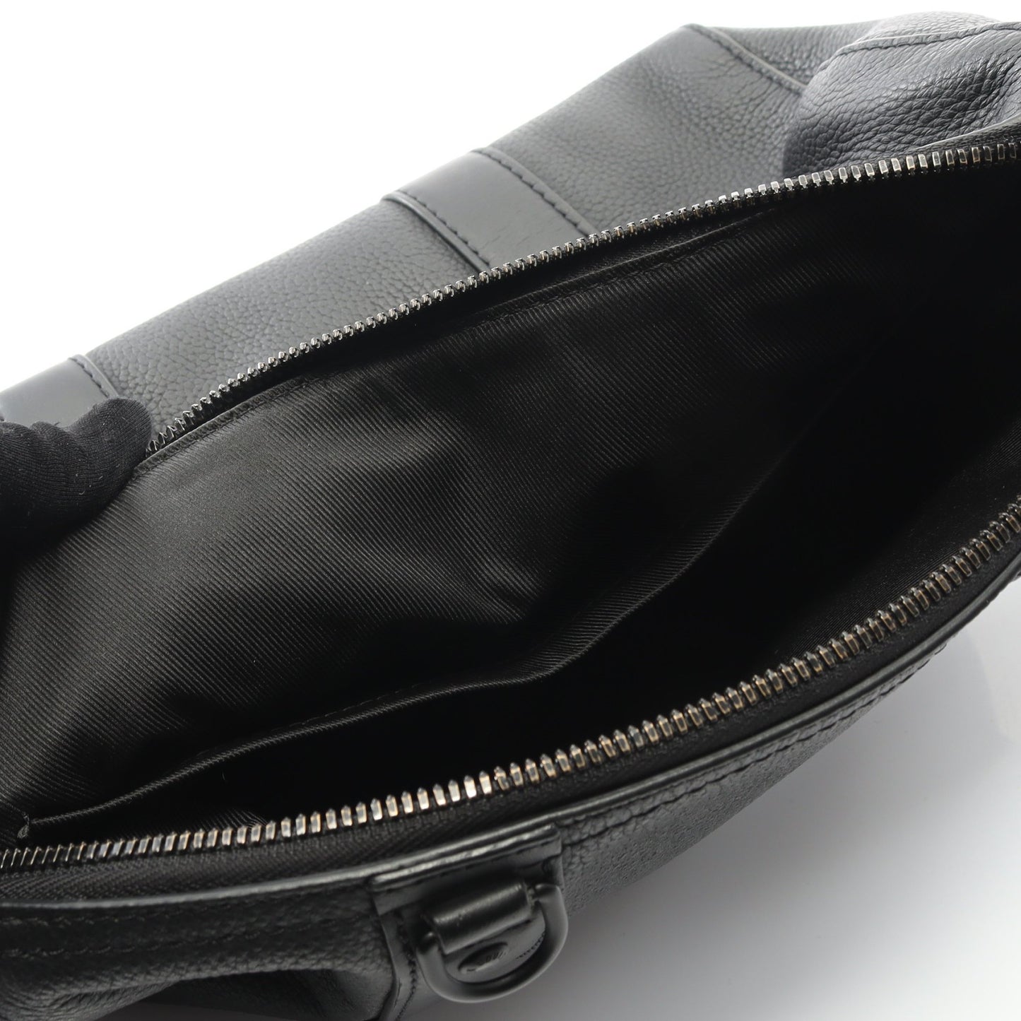 シティ キーポル ショルダーバッグ レザー ブラック ルイヴィトン バッグ LOUIS VUITTON