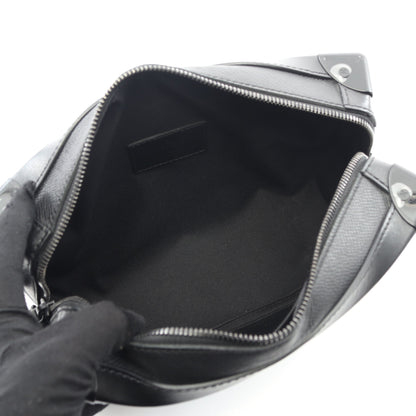 ソフトトランク タイガレインボー ショルダーバッグ レザー ブラック マルチカラー ルイヴィトン バッグ LOUIS VUITTON