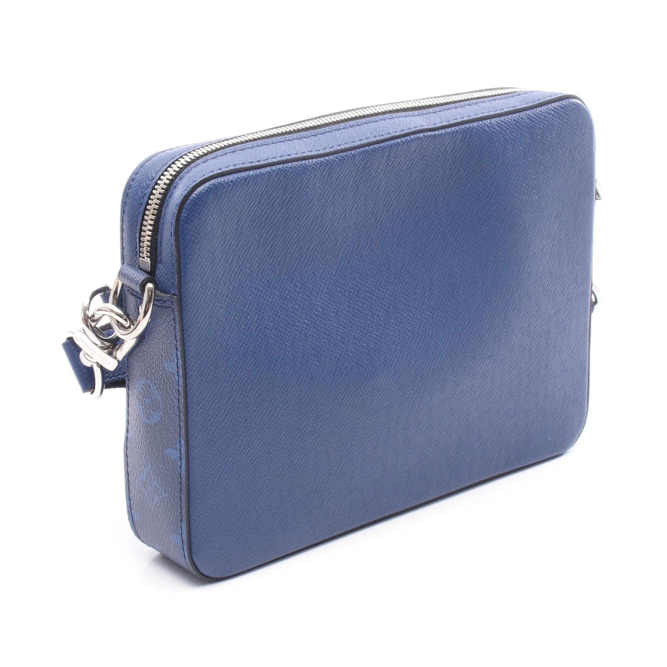 トリオ メッセンジャー タイガラマ コバルトブルー ショルダーバッグ