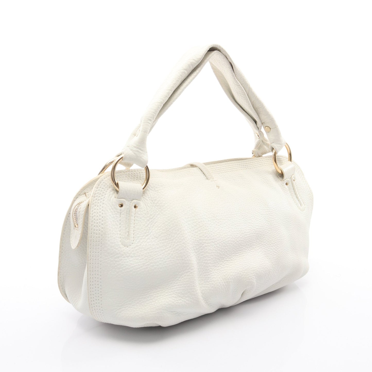 ビタースウィート ハンドバッグ レザー ホワイト セリーヌ バッグ CELINE