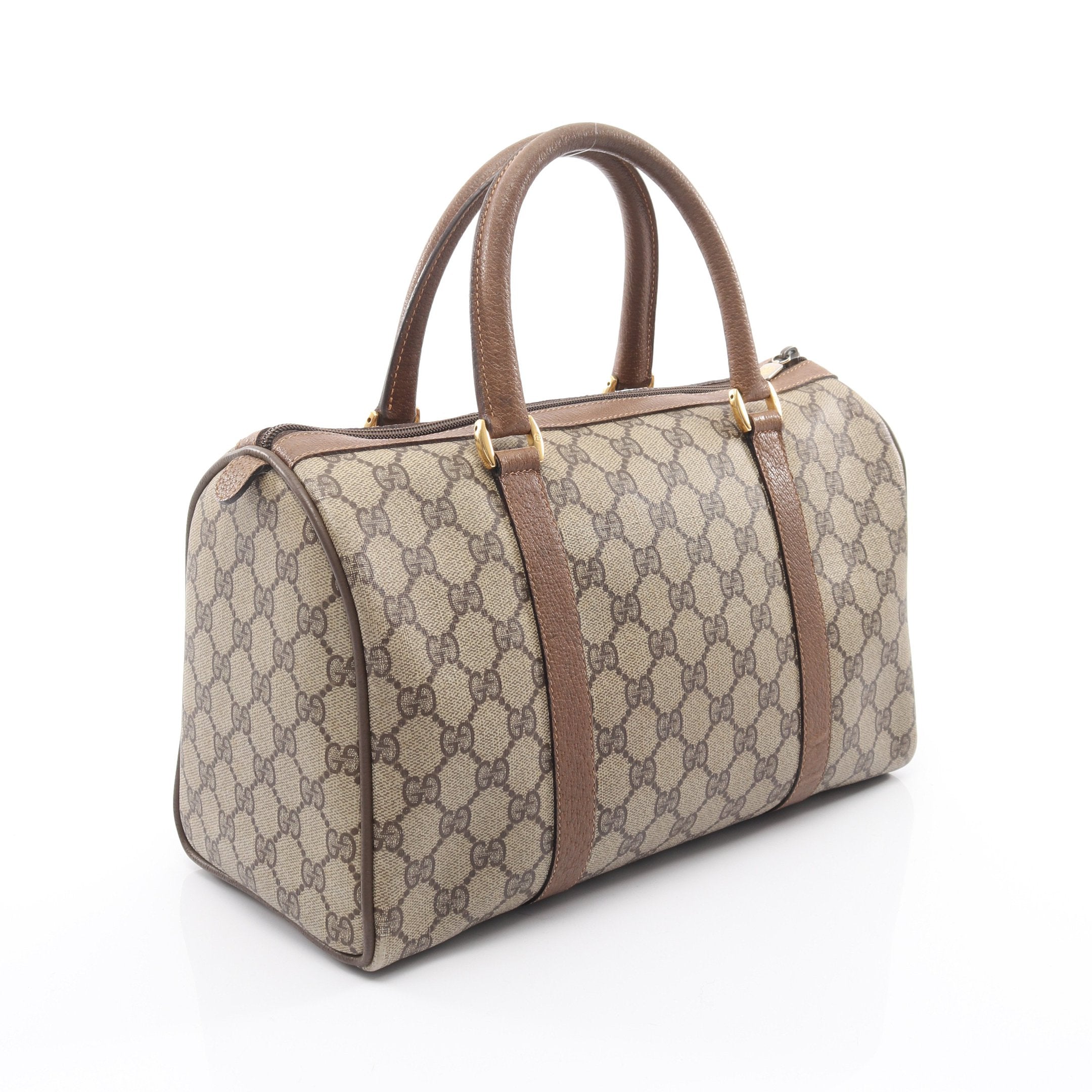 オールドグッチ GGプラス シェリーライン ハンドバッグ ミニボストン