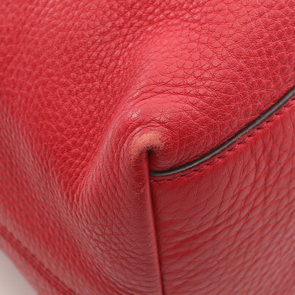 ソーホー インターロッキングG チェーンショルダーバッグ レザー レッド グッチ バッグ GUCCI