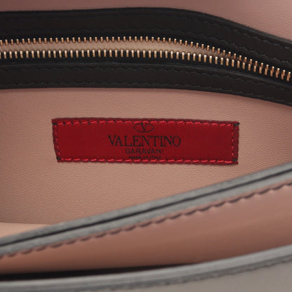 ロックスタッズ クラッチバッグ レザー ブラック ヴァレンティノガラヴァーニ バッグ VALENTINO GARAVANI