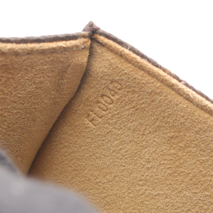 ポシェットツインGM モノグラム ショルダーバッグ PVC レザー ブラウン ルイヴィトン バッグ LOUIS VUITTON