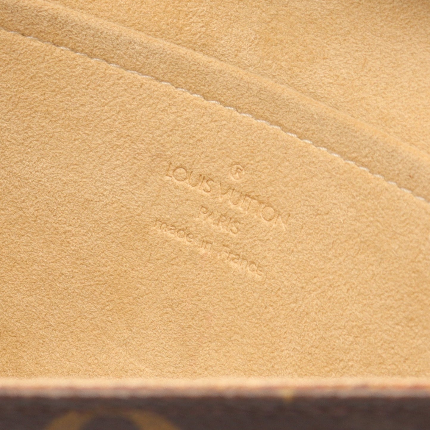 ポシェットツインGM モノグラム ショルダーバッグ PVC レザー ブラウン ルイヴィトン バッグ LOUIS VUITTON