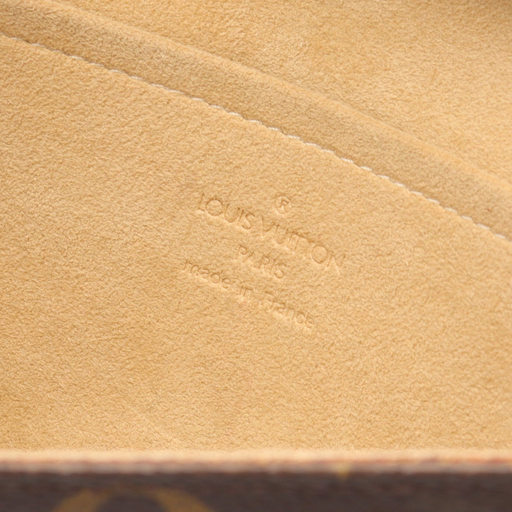 ポシェットツインGM モノグラム ショルダーバッグ PVC レザー ブラウン ルイヴィトン バッグ LOUIS VUITTON