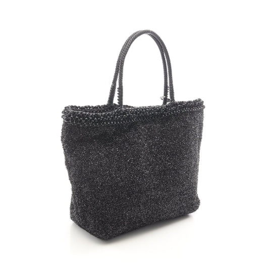 フィーリ ルーチェンティ ハンドバッグ PVC ナイロン ブラック アンテプリマミスト