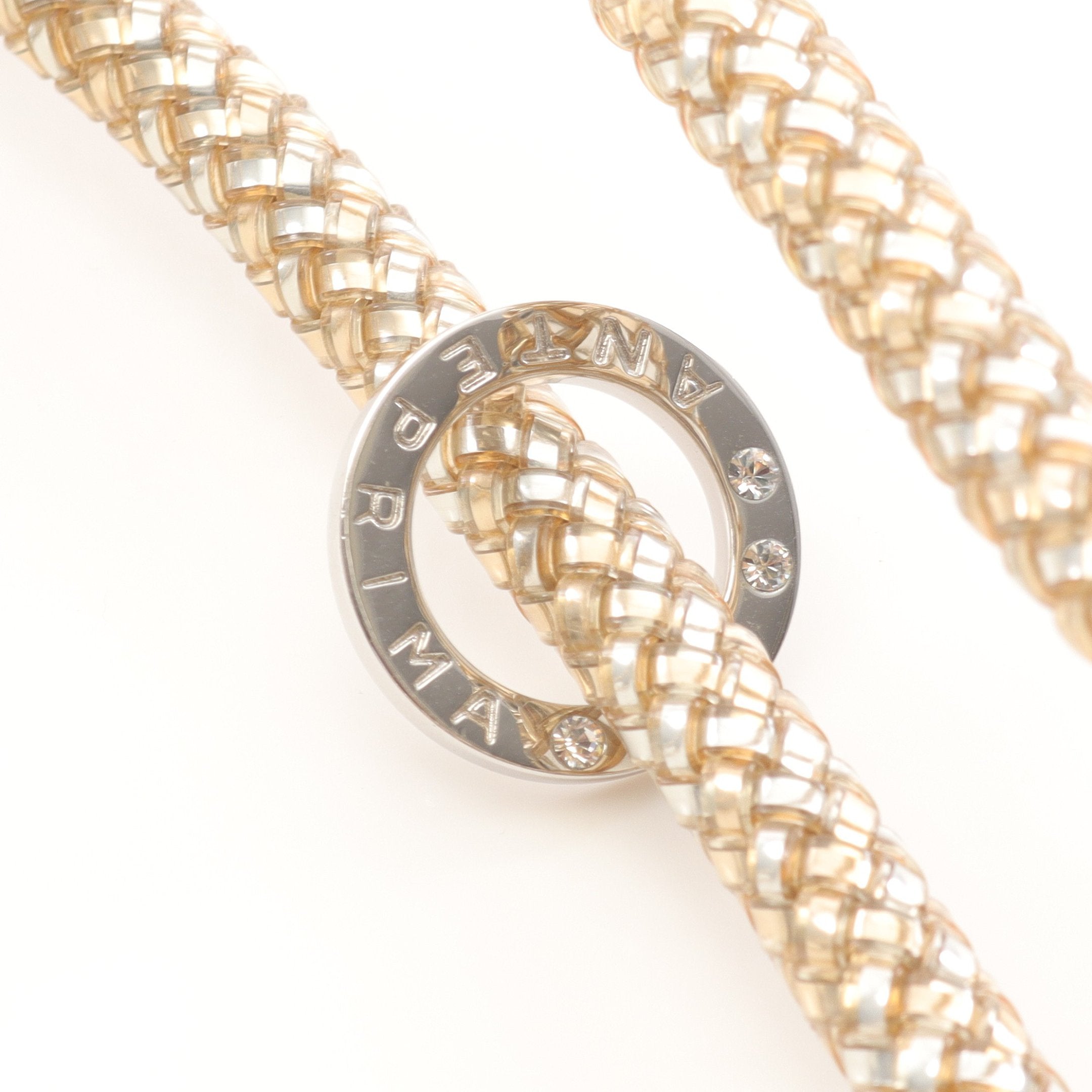 ワイヤーバッグ ハンドバッグ PVC エナメルレザー ゴールド 2WAY