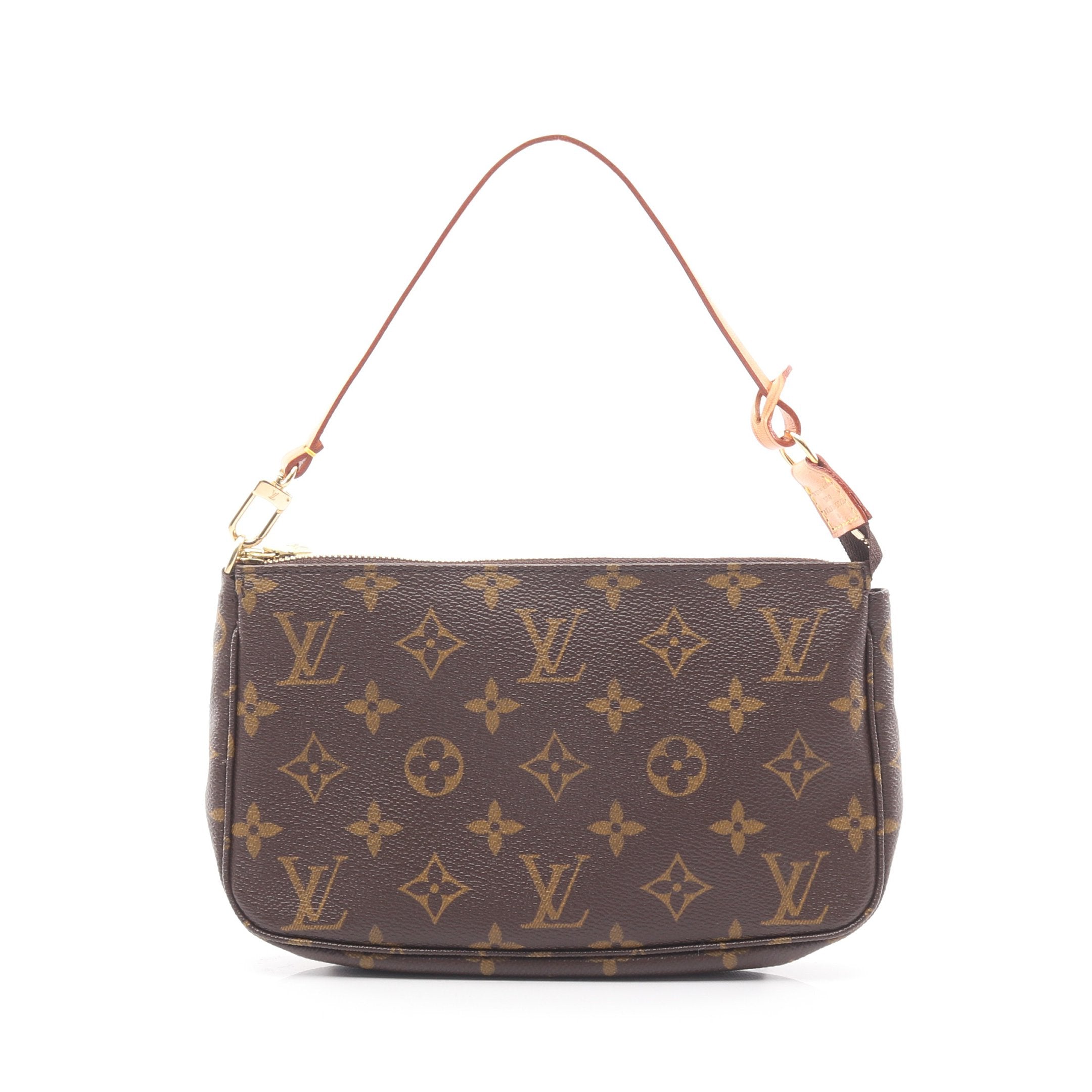 ポシェットアクセソワール モノグラム ハンドバッグ PVC レザー