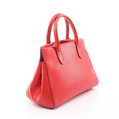 マルリーBB エピ コクリコ ハンドバッグ レザー レッド 2WAY ルイヴィトン バッグ LOUIS VUITTON