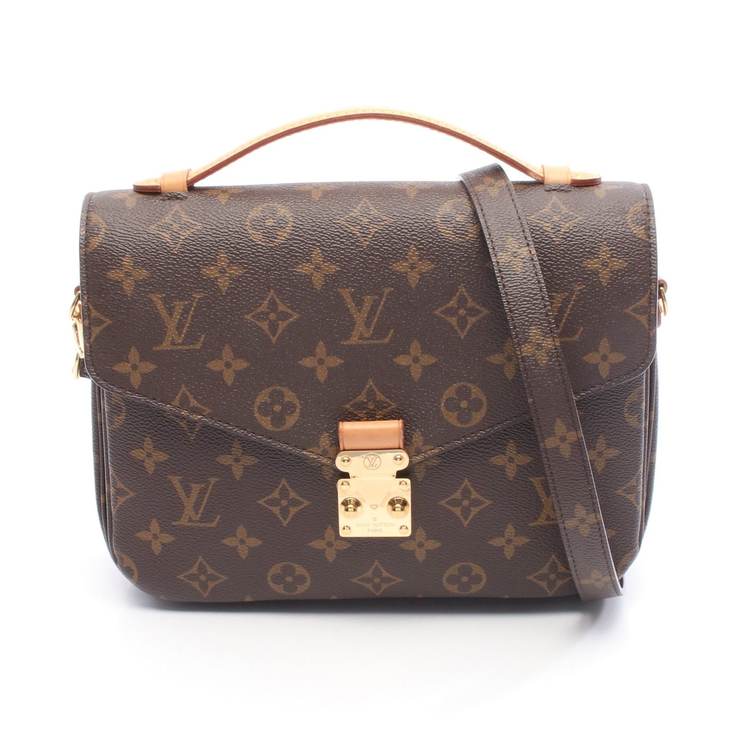 ポシェット メティス MM モノグラム ハンドバッグ PVC レザー ブラウン 2WAY ルイヴィトン バッグ LOUIS VUITTON