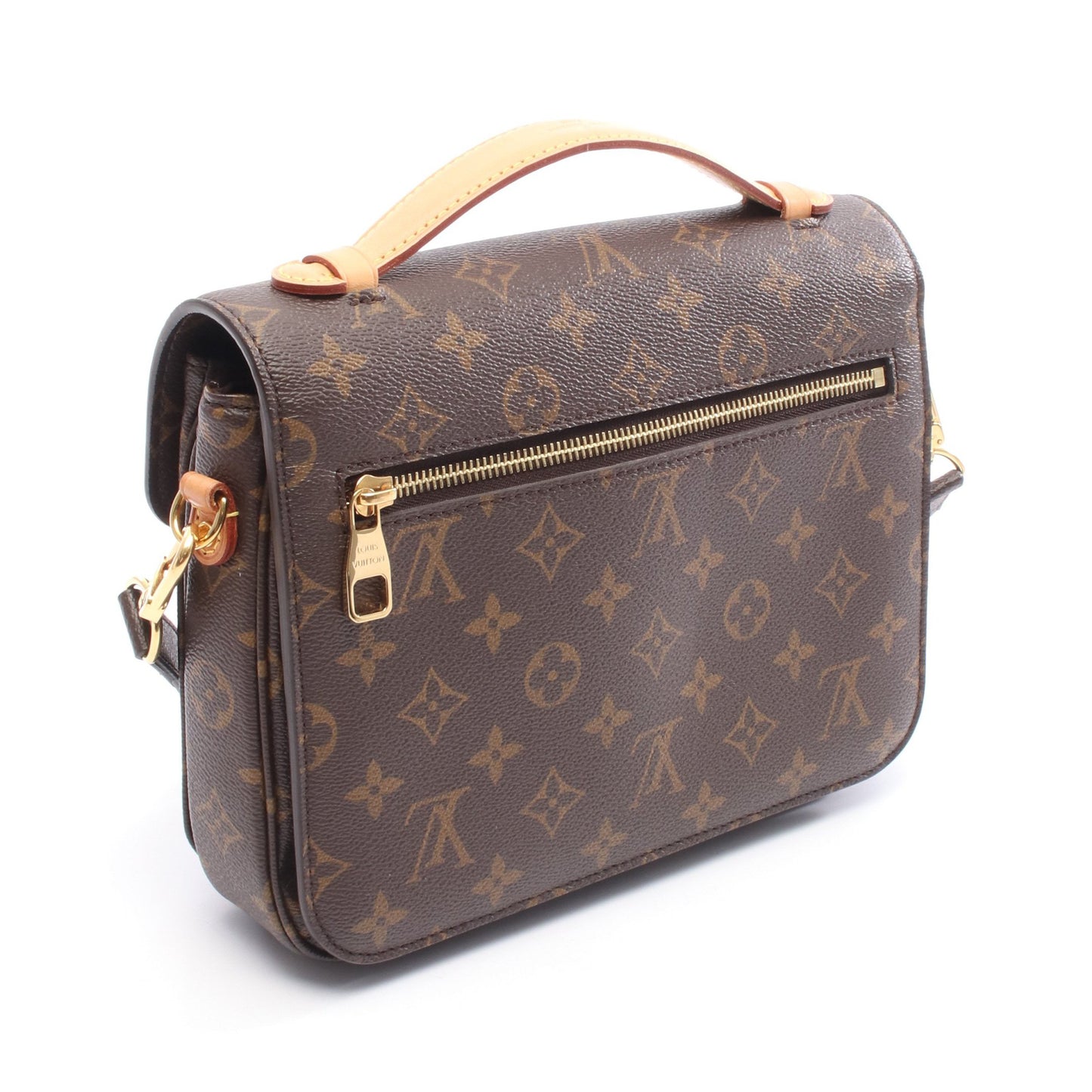 ポシェット メティス MM モノグラム ハンドバッグ PVC レザー ブラウン 2WAY ルイヴィトン バッグ LOUIS VUITTON