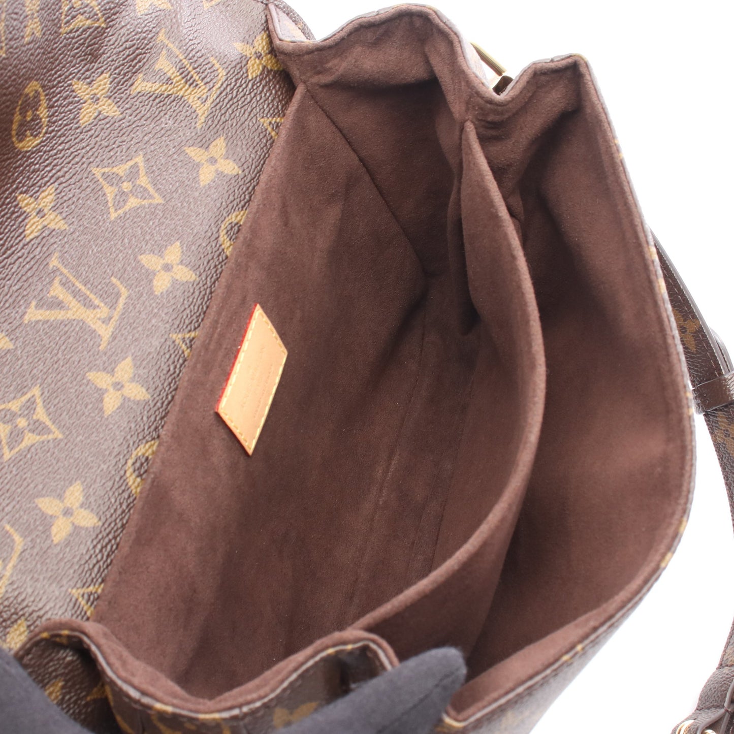 ポシェット メティス MM モノグラム ハンドバッグ PVC レザー ブラウン 2WAY ルイヴィトン バッグ LOUIS VUITTON