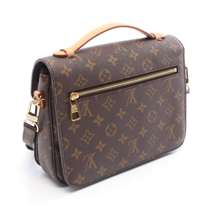 ポシェット メティス MM モノグラム ハンドバッグ PVC レザー ブラウン 2WAY ルイヴィトン バッグ LOUIS VUITTON
