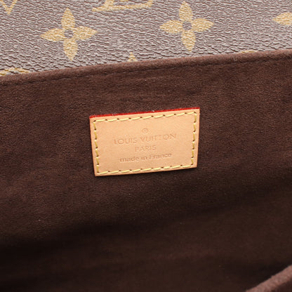ポシェット メティス MM モノグラム ハンドバッグ PVC レザー ブラウン 2WAY ルイヴィトン バッグ LOUIS VUITTON