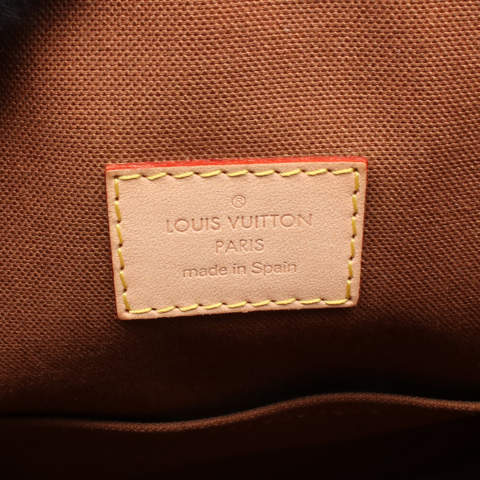 ロックイット ヴェルティカル モノグラム ハンドバッグ PVC レザー ブラウン ルイヴィトン バッグ LOUIS VUITTON