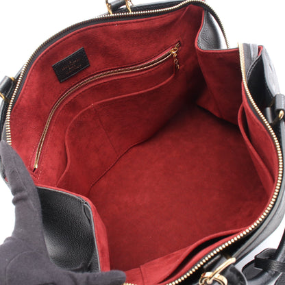 グラン パレMM モノグラムアンプラント ハンドバッグ レザー ブラック 2WAY ルイヴィトン バッグ LOUIS VUITTON