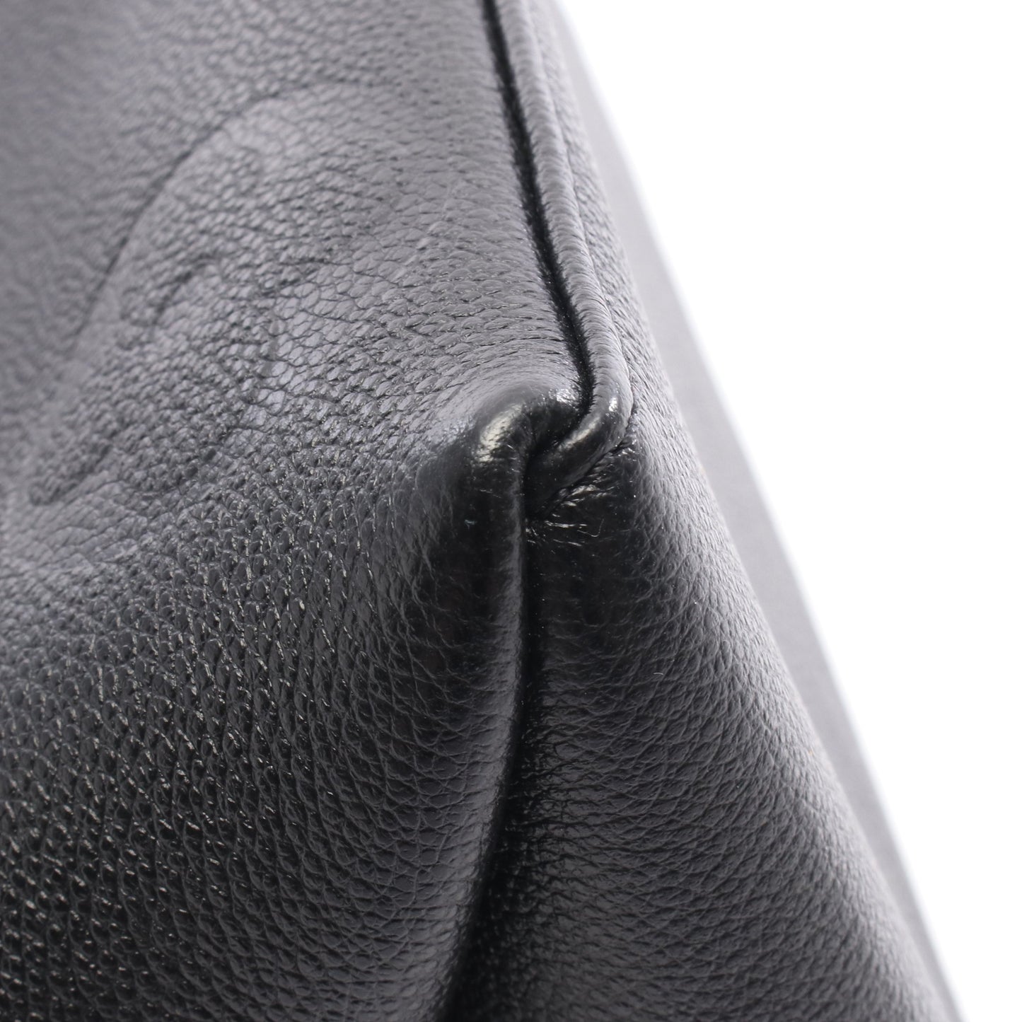 グラン パレMM モノグラムアンプラント ハンドバッグ レザー ブラック 2WAY ルイヴィトン バッグ LOUIS VUITTON