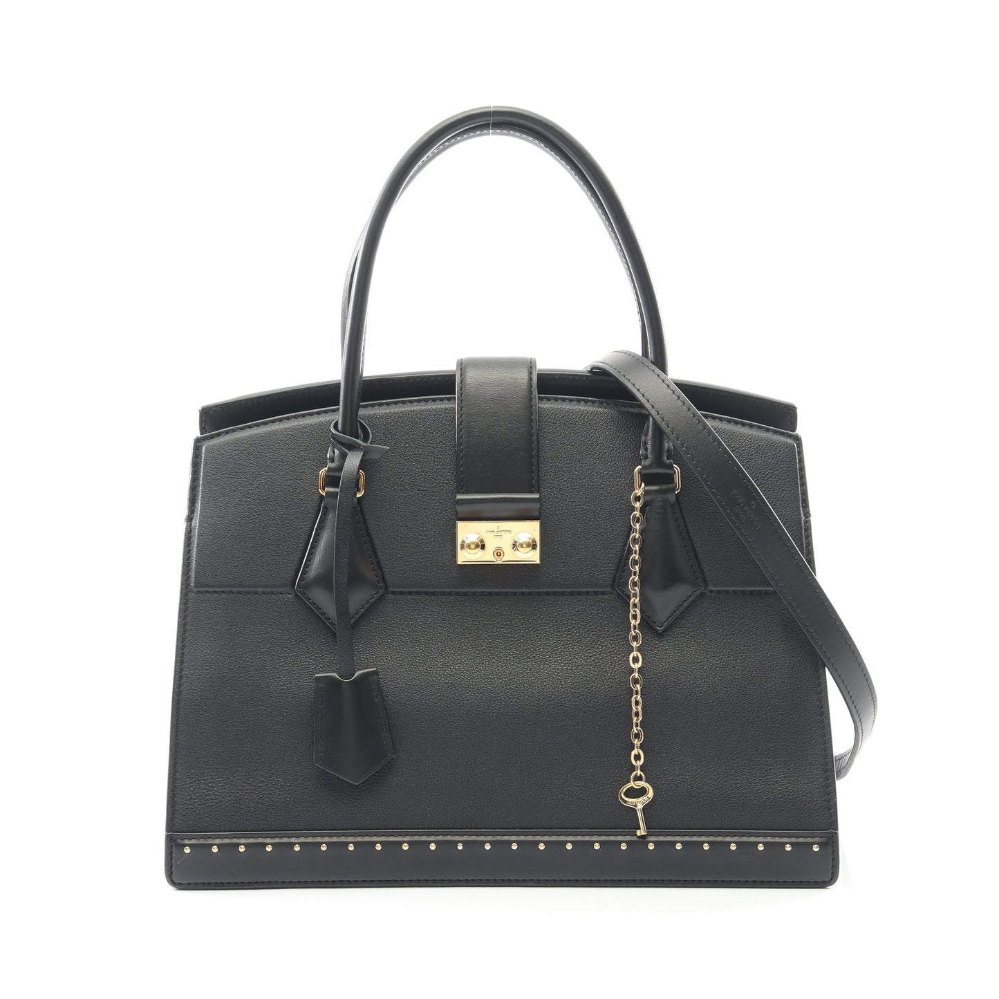 クールマルリーMM ハンドバッグ レザー ブラック 2WAY ルイヴィトン バッグ LOUIS VUITTON