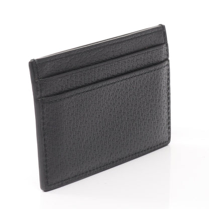 オフ ザ グリッド GG柄 カードケース キャンバス レザー ブラック グッチ 財布・小物 GUCCI
