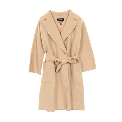 RESINA レジナ ダブルブレスト ガウンコート ウール ベージュ マックスマーラウィークエンド アウター Max Mara Weekend