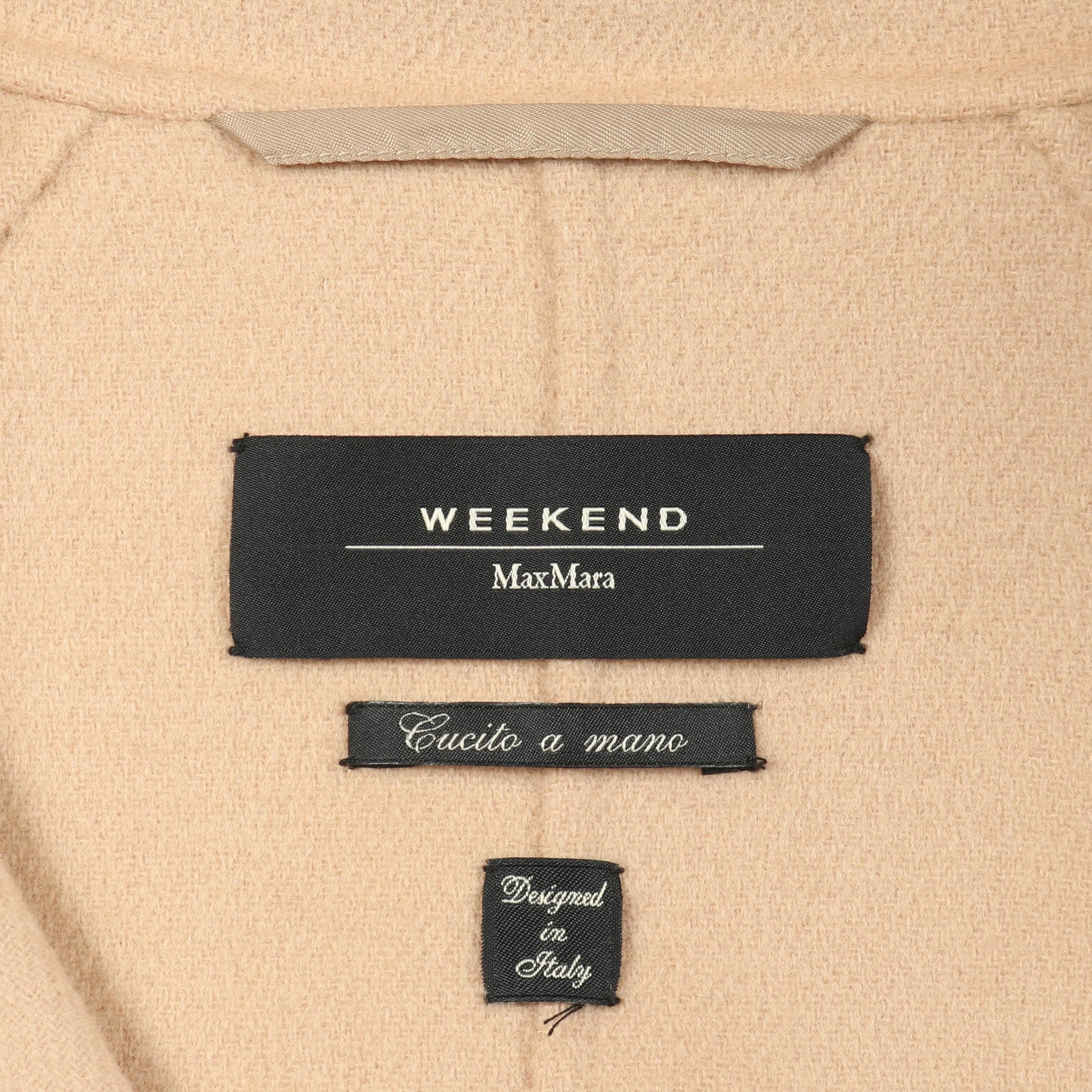 RESINA レジナ ダブルブレスト ガウンコート ウール ベージュ マックスマーラウィークエンド アウター Max Mara Weekend