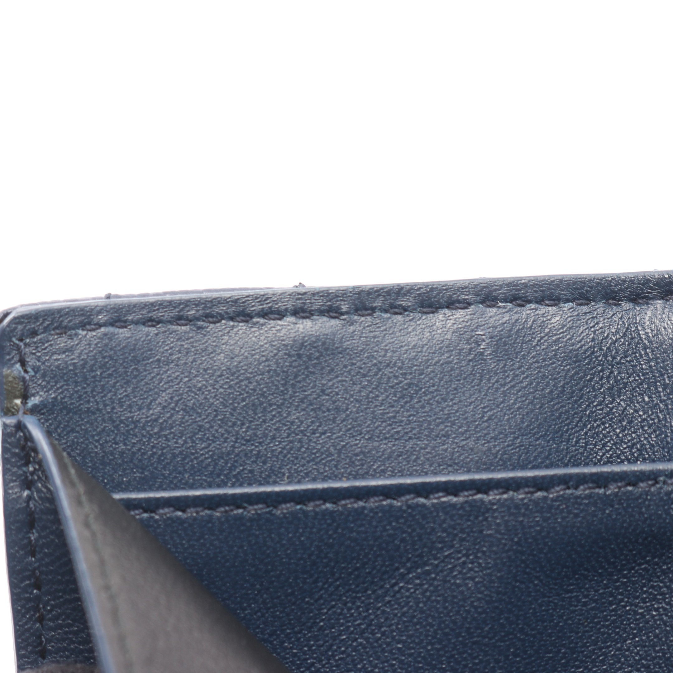 タイニーウォレット モノグラムサンローラン 三つ折り財布 レザー