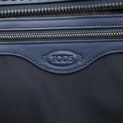 NOTE ノート ショッピング スモール ハンドバッグ トートバッグ レザー ネイビー トッズ バッグ TOD'S