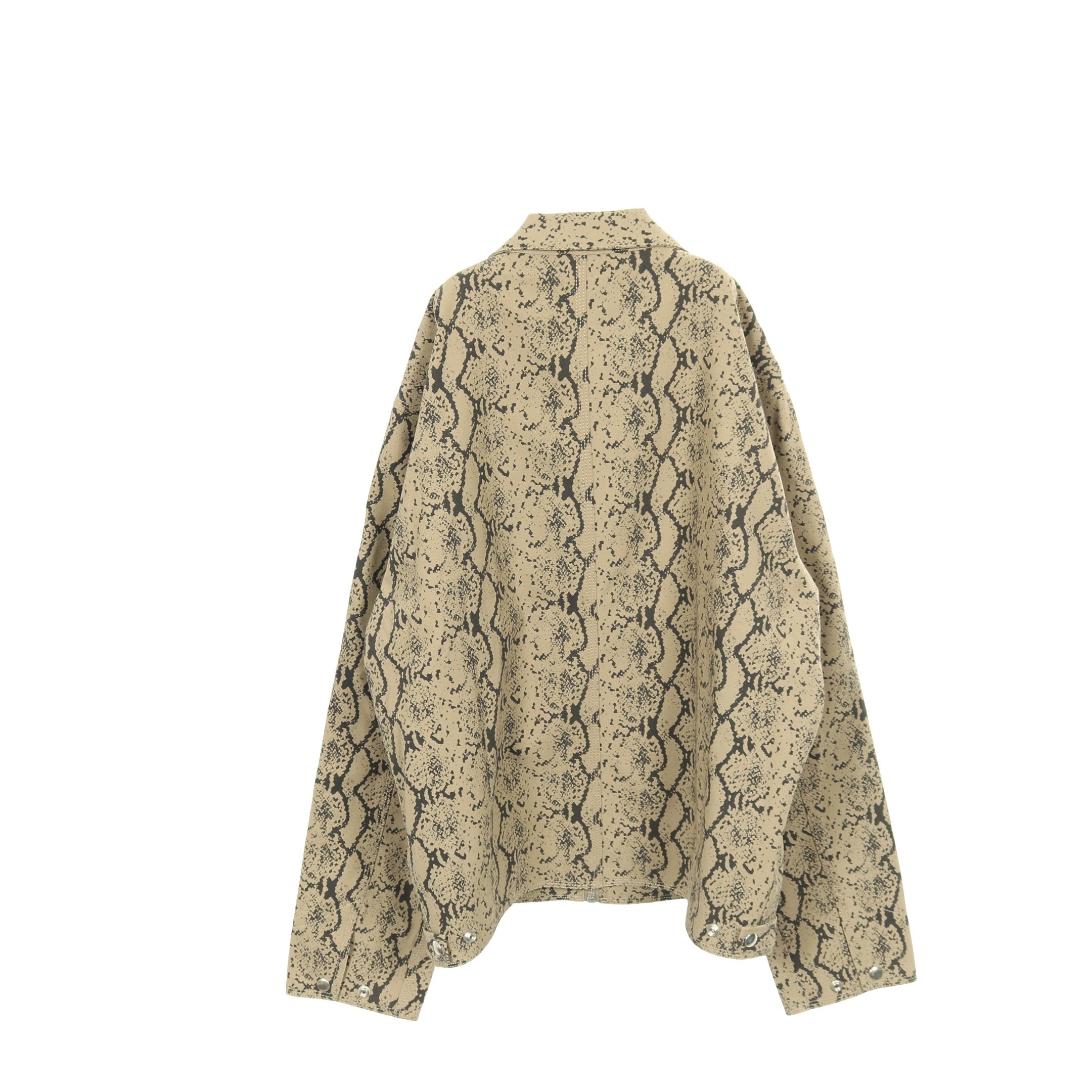 GARAGE JACKET GABARDINE ジャケット コットン ベージュ ブラック