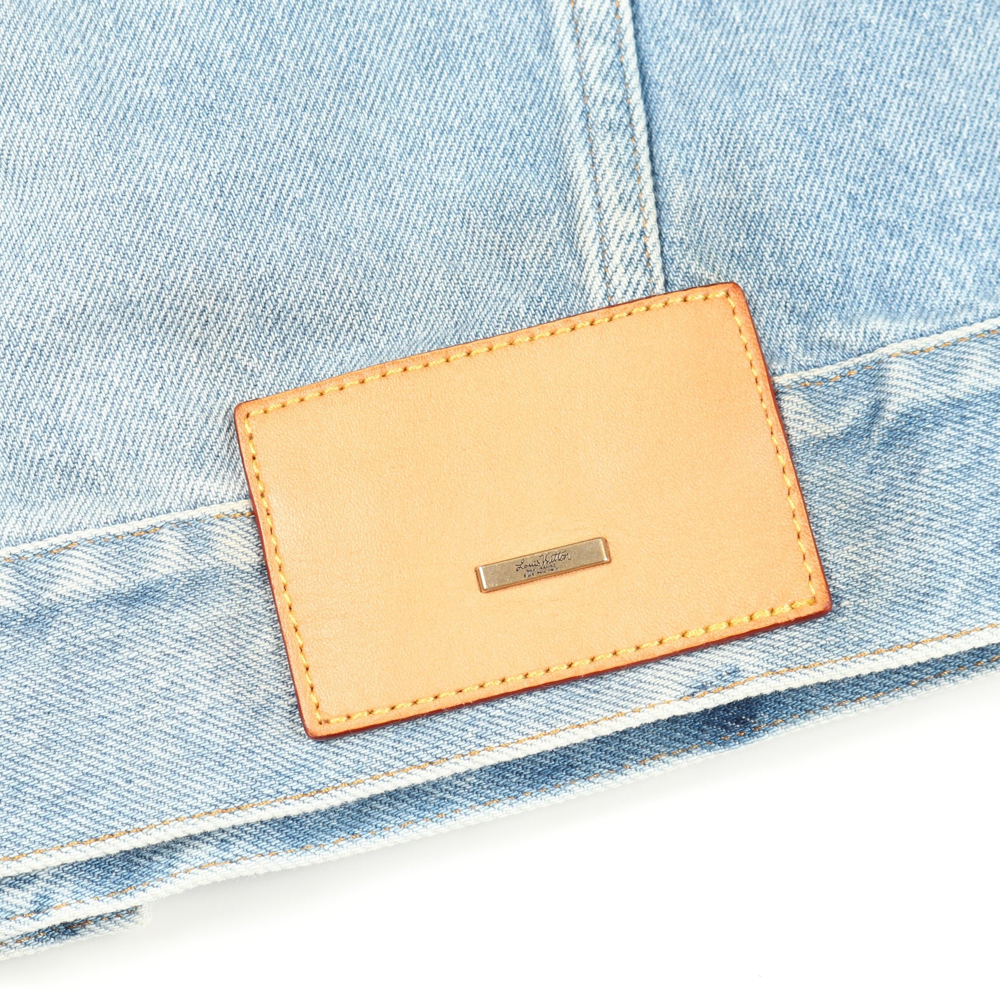 DNA デニムジャケット コットン ライトブルー ルイヴィトン アウター LOUIS VUITTON