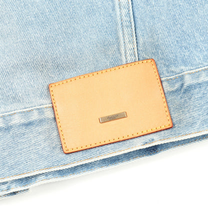 DNA デニムジャケット コットン ライトブルー ルイヴィトン アウター LOUIS VUITTON