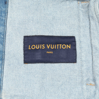 DNA デニムジャケット コットン ライトブルー ルイヴィトン アウター LOUIS VUITTON