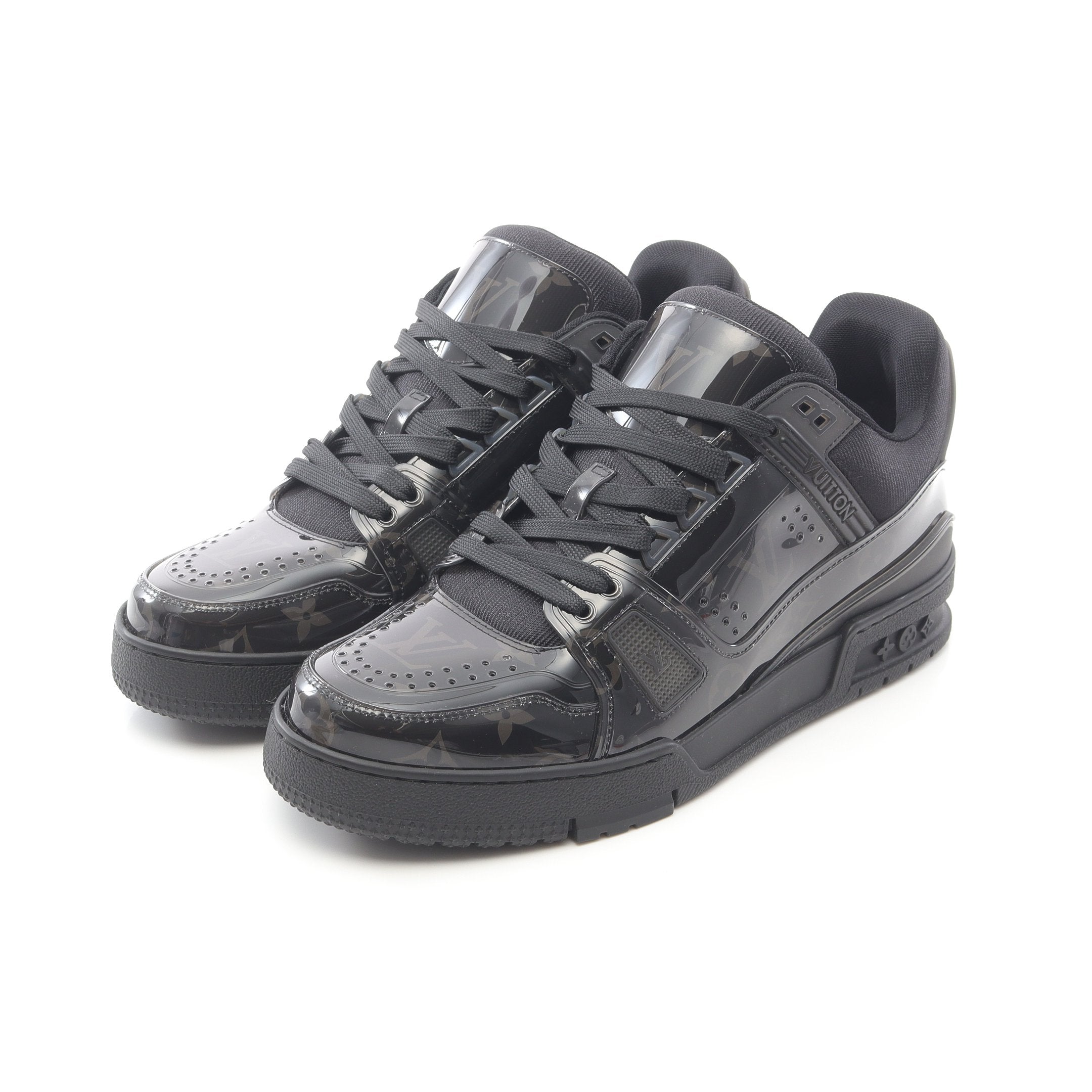 LVトレイナーライン モノグラム スニーカー PVC ブラック ルイヴィトン