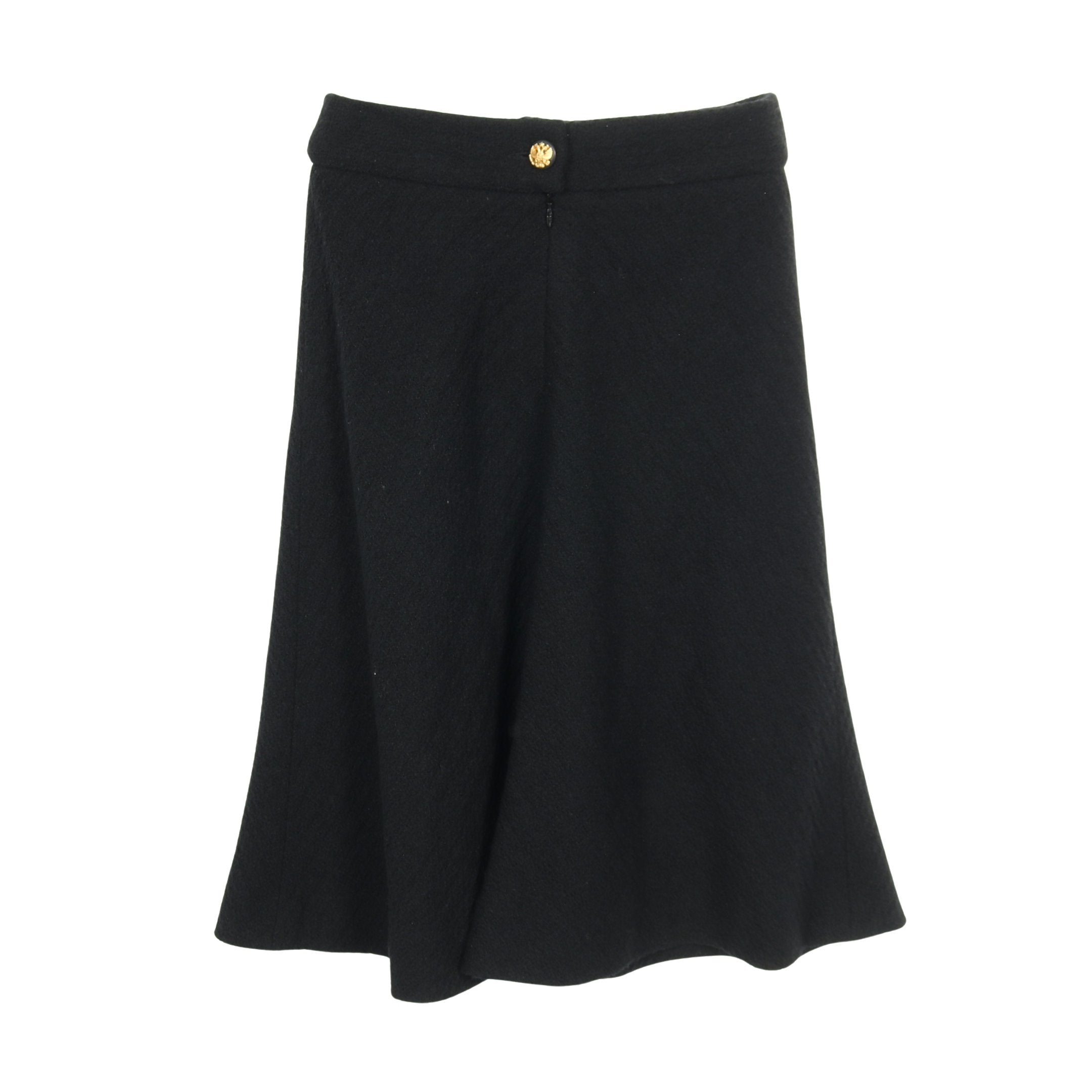 美品✨ シャネル ココボタン ミニスカート ウール 34 プリーツスカート 美品✨ シャネル ココボタン ミニスカート ウール 34 プリーツスカート