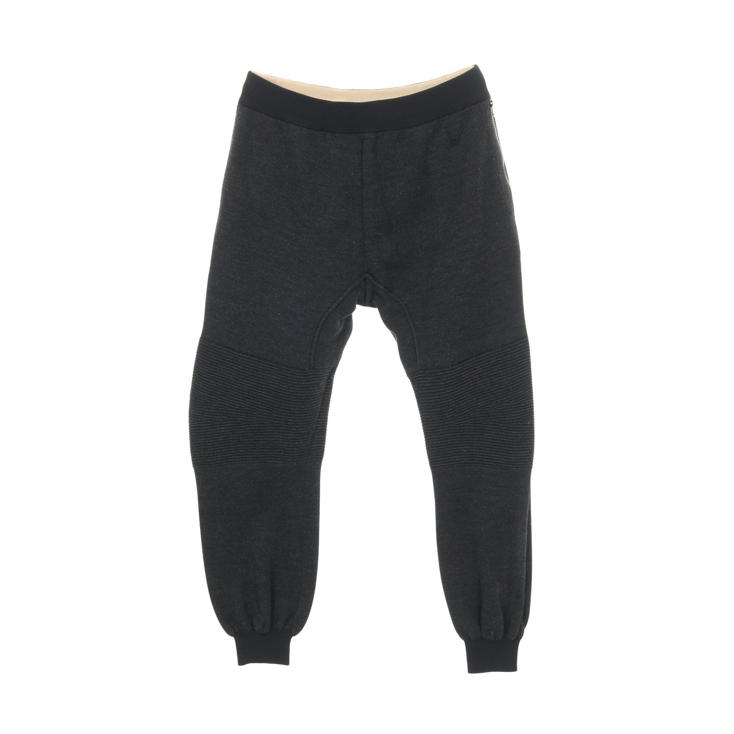 スウェットパンツ ジョガーパンツ ウール ビスコース ブラック ボッテガヴェネタ ボトムス BOTTEGA VENETA